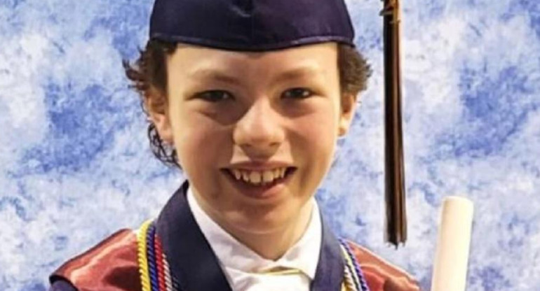 Mike Wimmer, el niño prodigio que se graduará en la universidad a los 12 años.