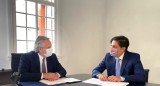 Alberto Fernández y Nicolás Trotta, clases presenciales, foto NA