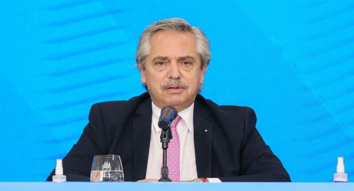 Alberto Fernández, Presidente, foto NA