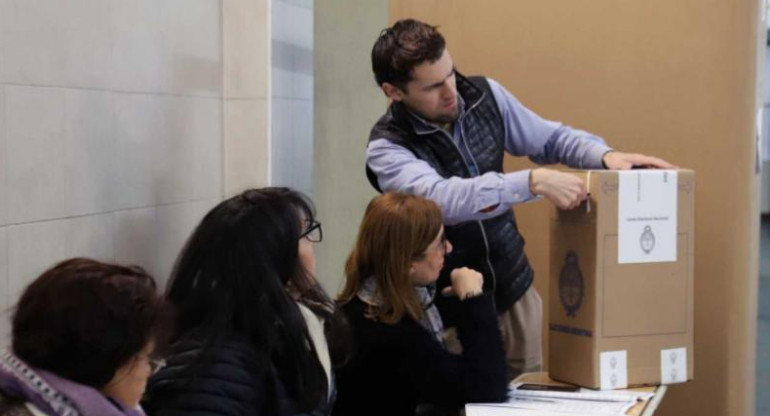 Elecciones en Argentina, votación, foto NA
