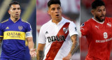 Boca, River e Independiente, Fútbol argentino.