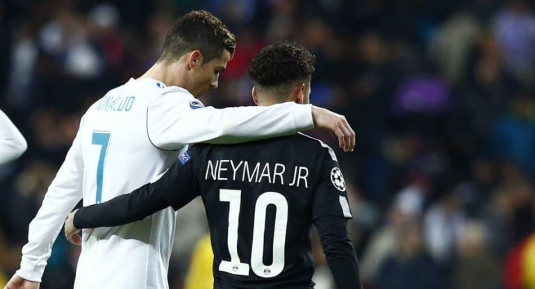 Cristiano Ronaldo y Neymar, Reuters