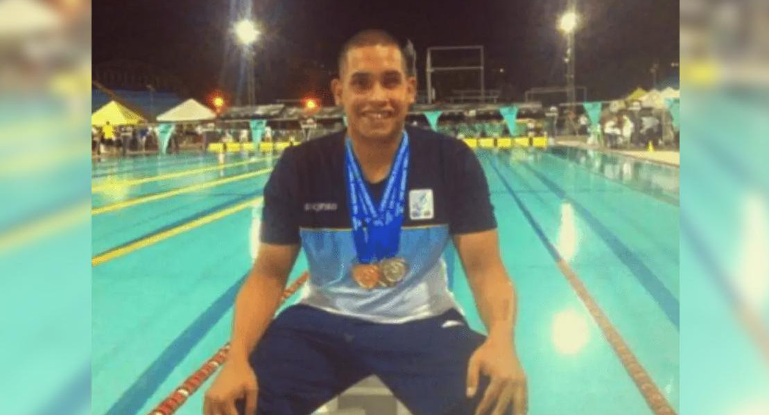 Jorge Corvalán, nadador paralímpico, natación