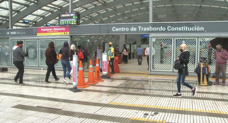 Transporte público en pandemia, coronavirus en Argentina, NA