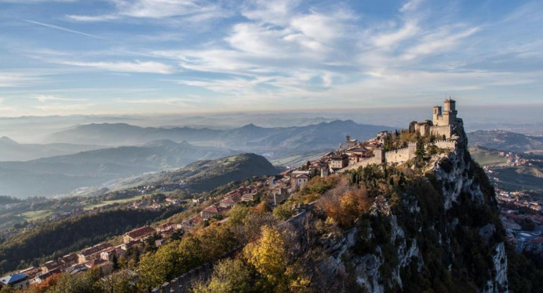 La Fortaleza de Guaita en San Marino