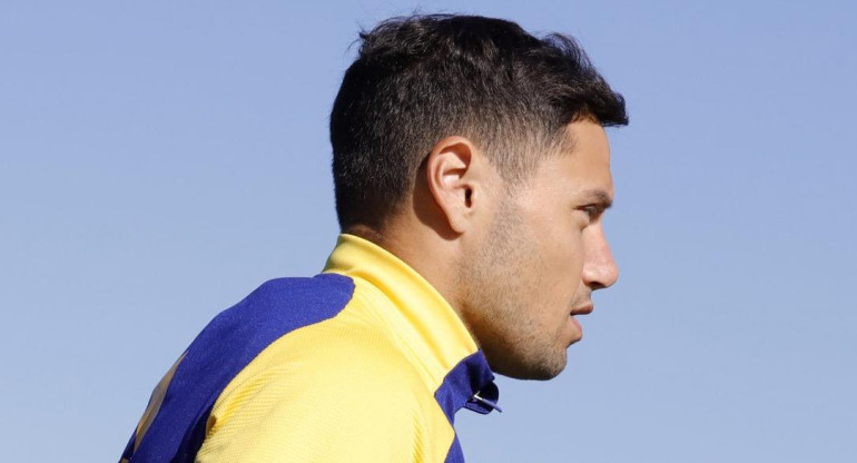 Mauro Zárate, Boca Juniors, entrenamiento, fútbol, NA
