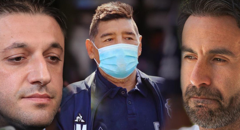 Matías Morla, Diego Maradona, Leopoldo Luque, NA