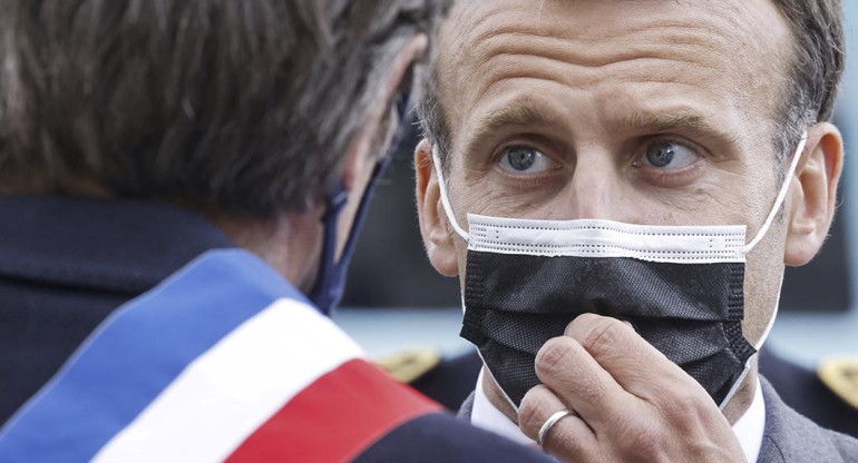 Emmanuel Macron, presidente de Francia, Foto Reuters