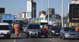 Controles vehiculares en accesos a CABA por pandemia de coronavirus, NA