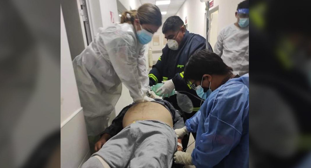 Hombre murió por Covid-19 en Chaco tras ser atendido en pasillo de hospital
