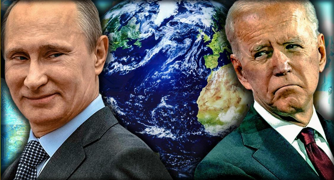 Vladimir Putin, presidente de Rusia y Joe Biden, presidente de Estados Unidos