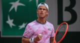 Festejo de Diego Schwartzman, AGENCIA EFE