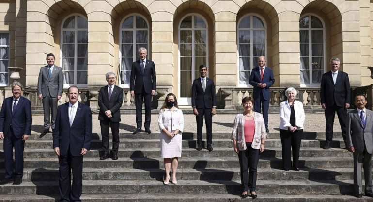 Reunión de Ministros de Finanzas del G7, organizada este sábado en Londres, EFE