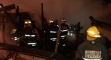 Tragedia familiar: murieron carbonizados tres bebés, dos nenes y dos mujeres tras voraz incendio en Ensenada, foto Twitter