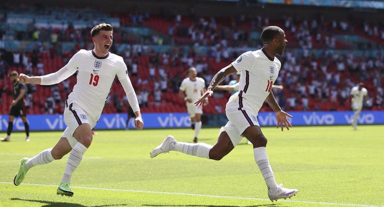 Festejo de Selección de Inglaterra ante Croacia, fútbol, Reuters