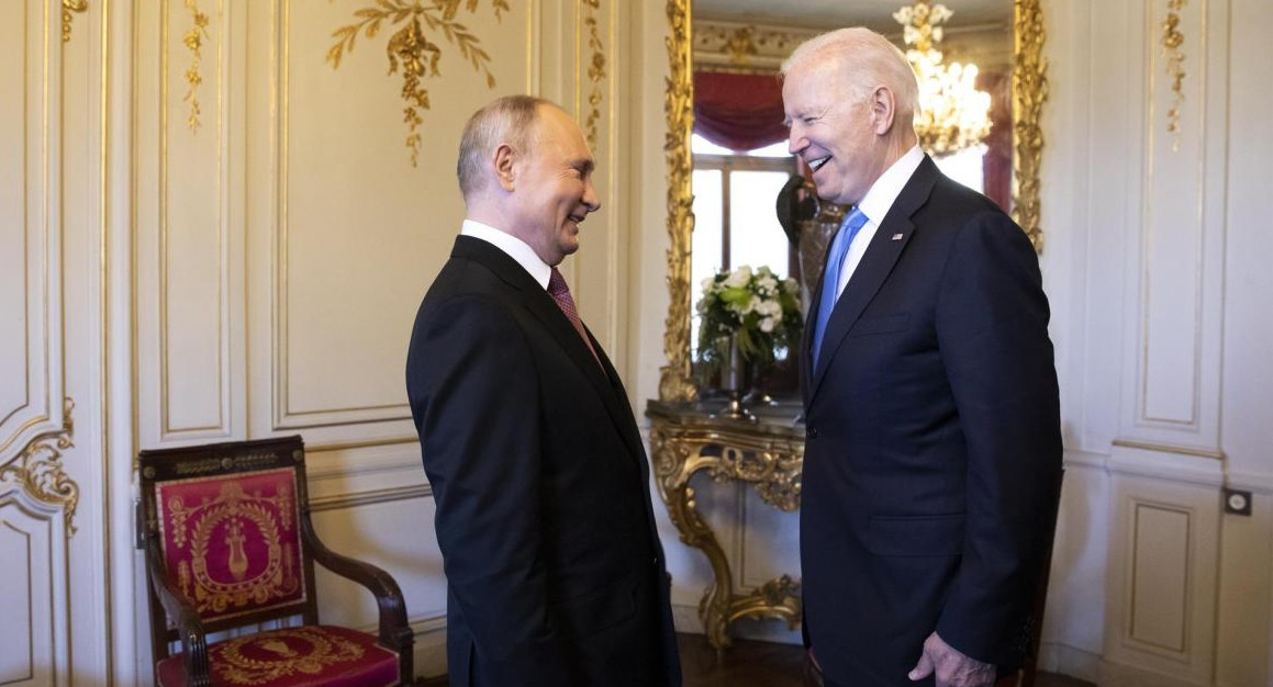 Reunión de Vladimir Putin con Joe Biden, AGENCIA EFE