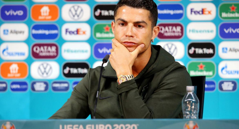 Conferencia de prensa de Cristiano Ronaldo, REUTERS