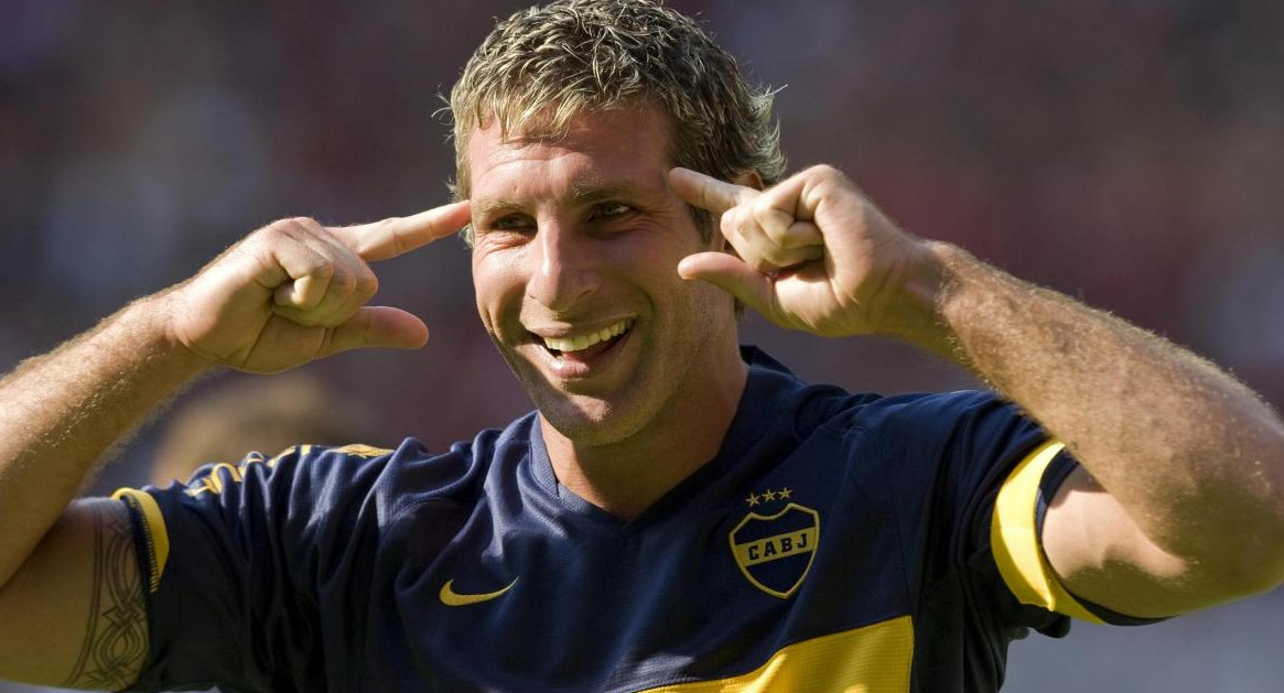 Martín Palermo, ex futbolista, NA.