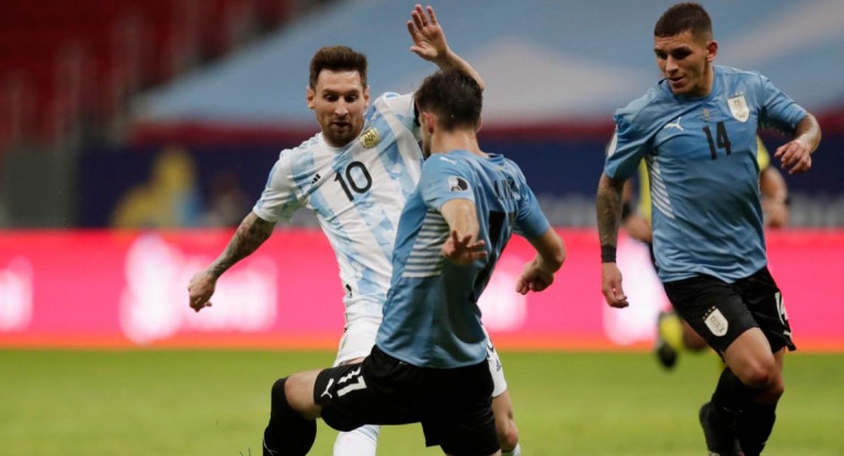 Lionel Messi, Argentina vs Uruguay, Copa América, Reuters