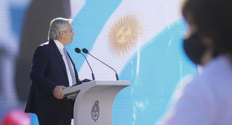 Alberto Fernández, presidente de Argentina, discurso, NA