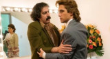 Martín Bello y Diego Boneta caracterizados como Tito Gallego y Luis Miguel.