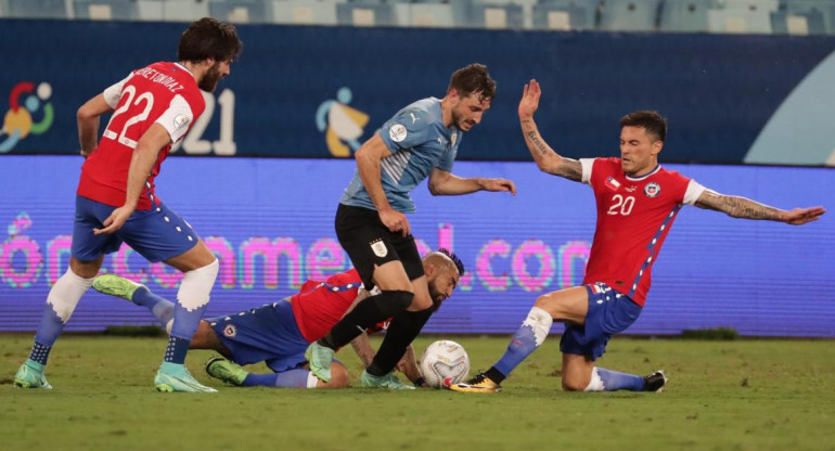 Uruguay vs Chile, Copa América, EFE