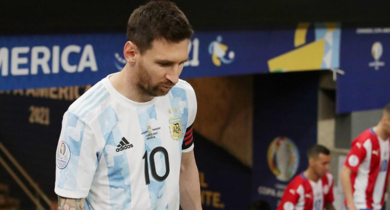 Lionel Messi, Argentina vs Paraguay, Reuters