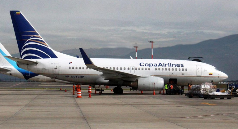 Avión de Copa Airlines