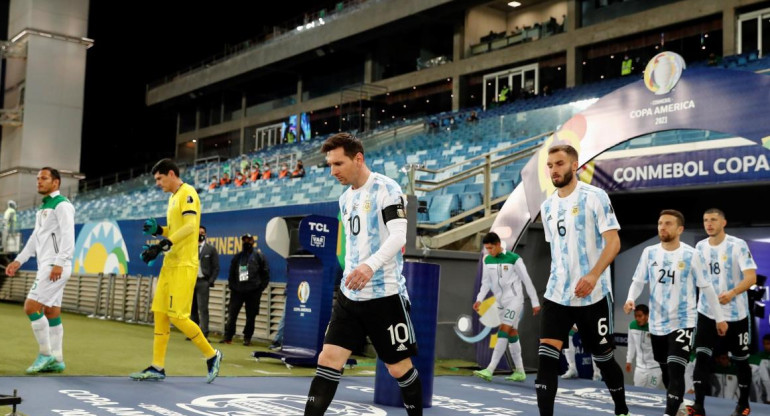 Lionel Messi, Argentina vs Bolivia, Reuters