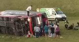 Accidente de micro en Ruta 2, NA