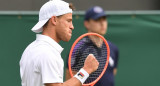 Festejo de Diego Schwartzman en Wimbledon, AGENCIA EFE