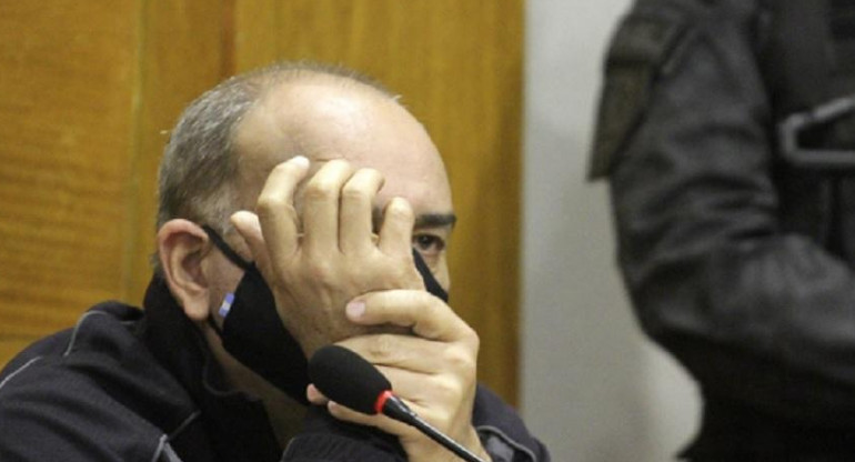 Ángel Cabrera en el juicio en su contra	