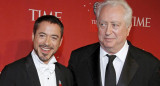 El director Robert Downey Sr. y el actor Robert Downey Jr. EFE