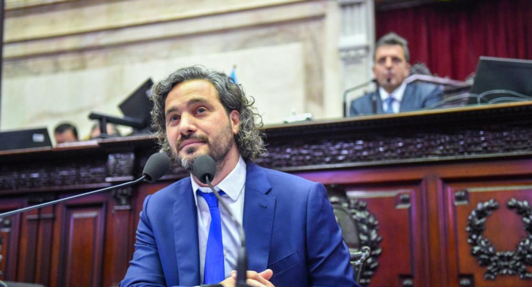 Informe de gestión de Santiago Cafiero en Diputados, AGENCIA NA