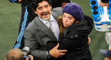 Diego Maradona y Dalma Maradona