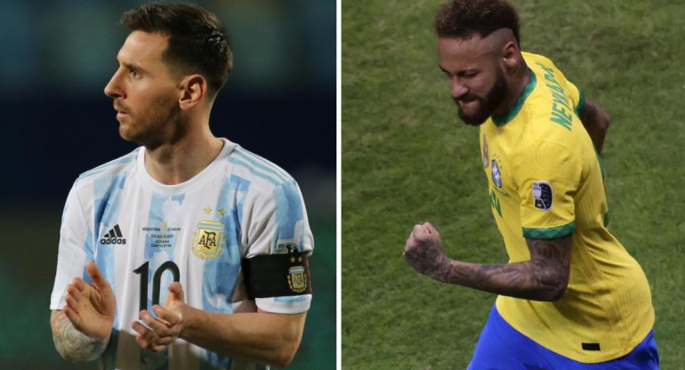 Lionel Messi y Neymar, Copa América, Reuters
