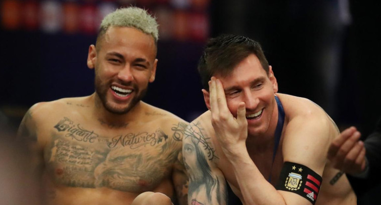 Messi y Neymar, Copa América, Reuters.