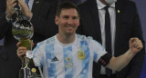 Lionel Messi con la Copa América, NA