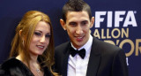 Ángel Di Maria junto a su esposa Jorgelina Cardoso