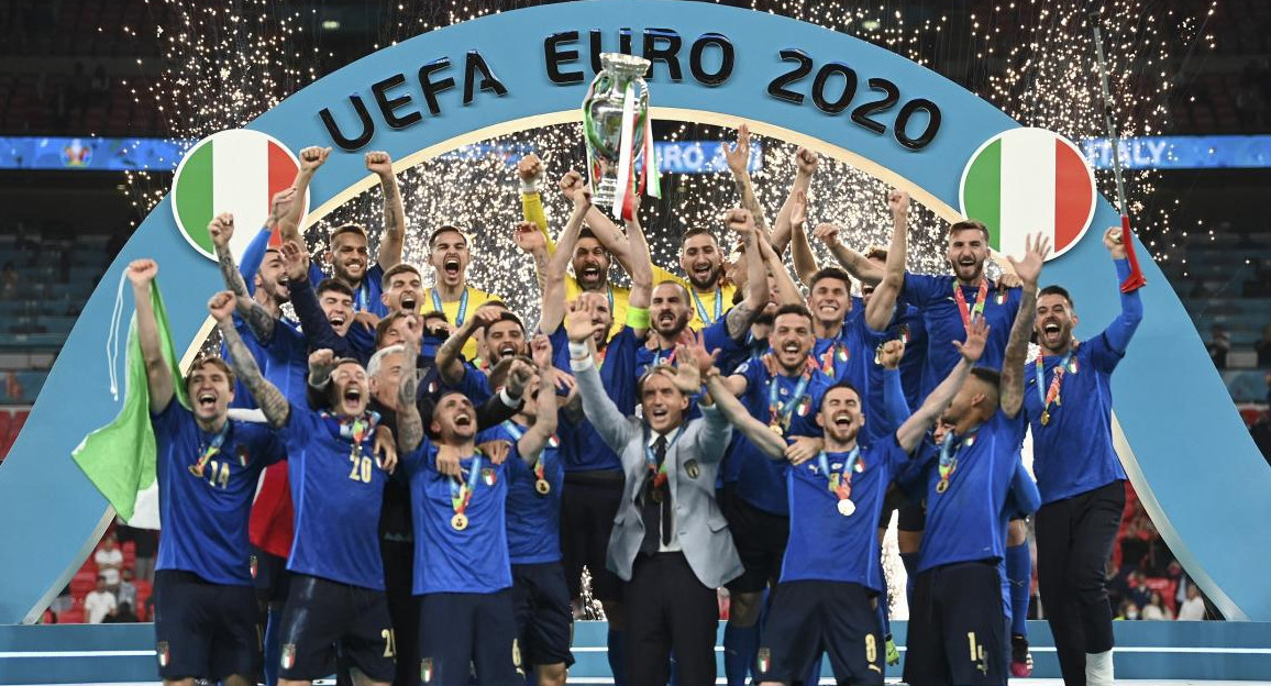 Eurocopa, Italia campeón, NA