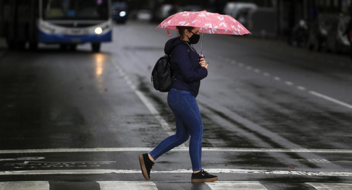 Un día de miércoles: lluvia y frío en la previa de las vacaciones de invierno