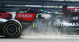 Formula 1, accidente entre Hamilton y Verstappen. Reuters.