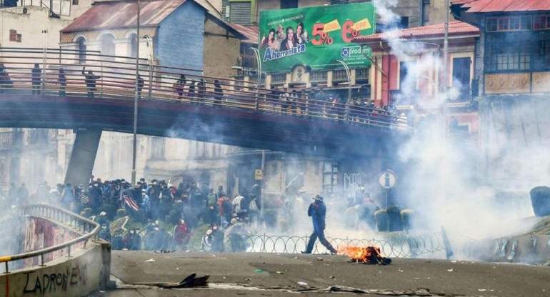 Incidentes en Bolivia durante la salida de Evo Morales