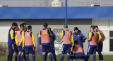 Entrenamiento de Boca, fútbol argentino, NA