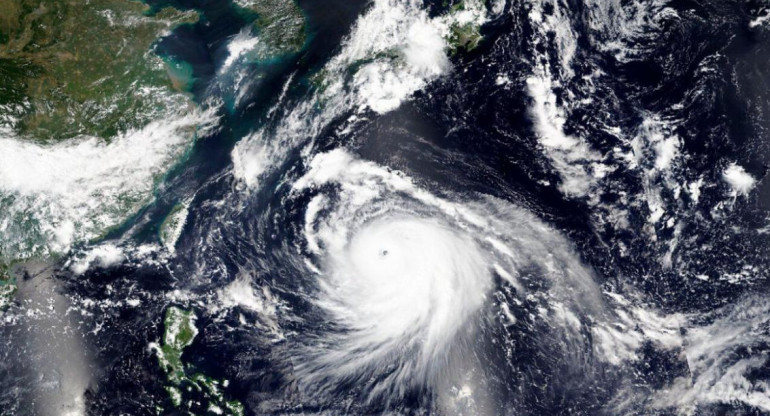 Tifón en Japón