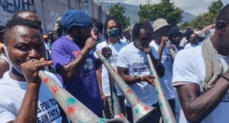 Haití: marcharon contra la violencia y la ocupación de EEUU