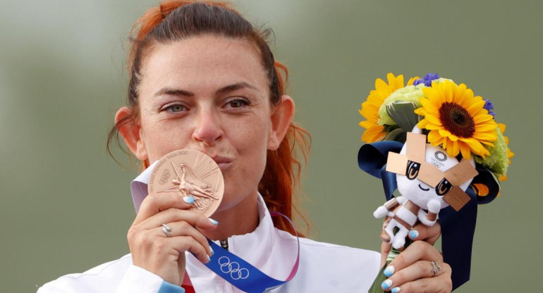 Alessandra Perilli, Juegos Olímpicos, EFE