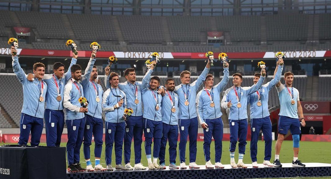 Medalla de bronce de Los Pumas 7s en los Juegos Olímpicos de Tokio 2020