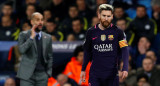 Pep Guardiola y Lionel Messi, REUTERS