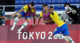 Festejo de Brasil ante España en la final de fútbol de los Juegos Olímpicos de Tokio 2020, AGENCIA EFE